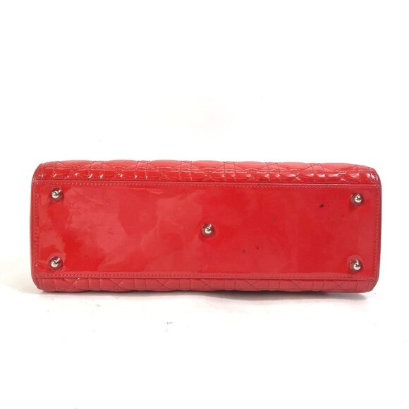 CHRISTIAN DIOR Red Shoulder Bag - Picture 9 of 14